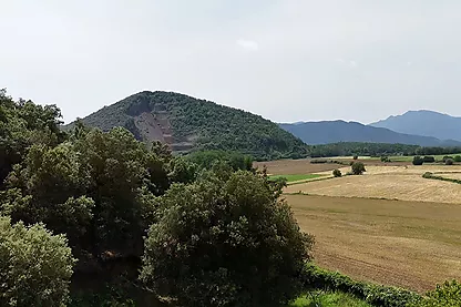 Masia a Santa Pau en el parc natural de la Garrotxa